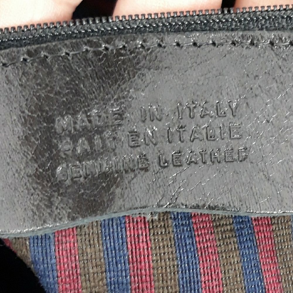 Cassis Genuine Leather Black Shoulder Bag Braided‎ - Picture 16 of 17